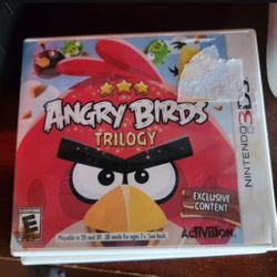 Nintendo 3ds Angry Birds Trilogy Game 