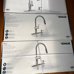 KOHLER PULL DOWN KITCHEN FAUCET $100each