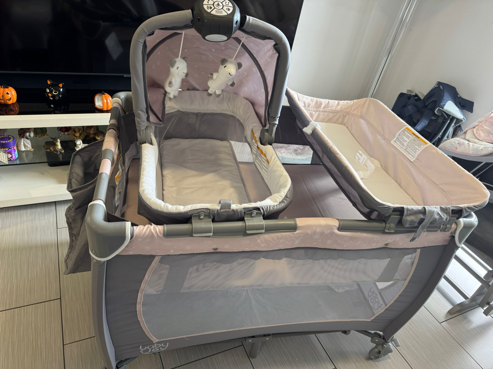 Pack N Play Baby Girl 