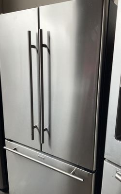 Jenn Air 3-Door Black Stainless Refrigerator
