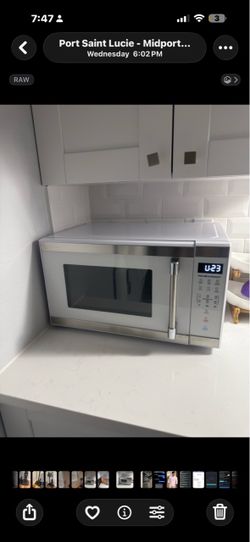 Hamilton Beach Countertop Microwave Stainless Steel