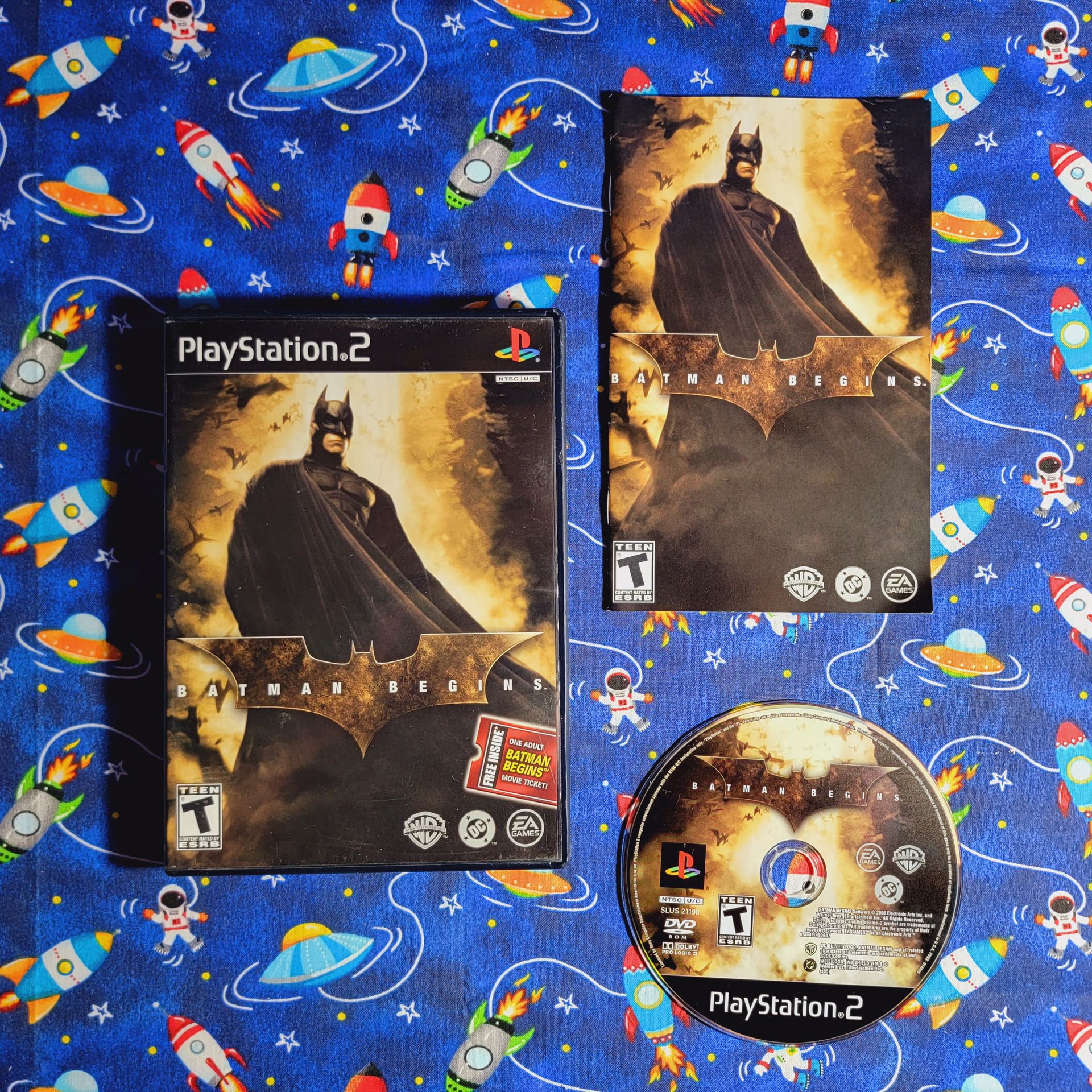 Batman Begins Sony PlayStation 2 PS2 Complete CIB