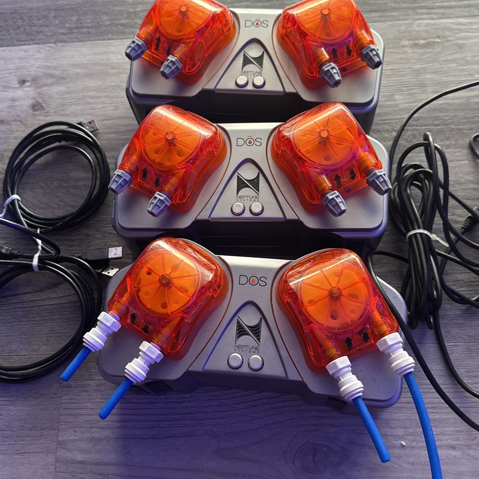 Two Apex DOS Dosing Pump
