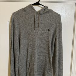 Polo Ralph Lauren Waffle Knit Cotton Hoodie