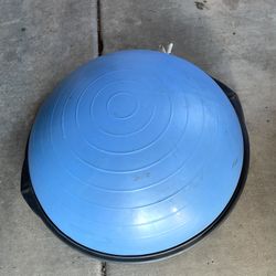 Bosu Home Gym Balance Strength Trainer Ball