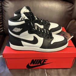 Nike Air Jordan 1 Retro High 85 Black White Size 10.5