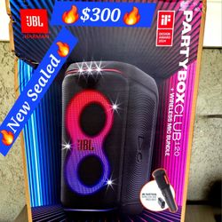 🔥JBL PartyBox Club 120
🔥One Wireless Mic Included 🎤
🔥$300 Firm On Price.
🔥LEER LA DESCRIPCIÓN