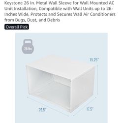Through Wall Air conditioner sleeve 