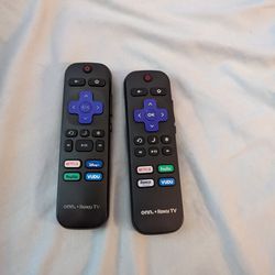 2 Roku Remotes 