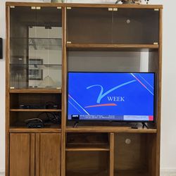 Entertainment Center Shelving Unit 