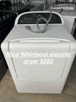 Nice Whirlpool Electric dryer