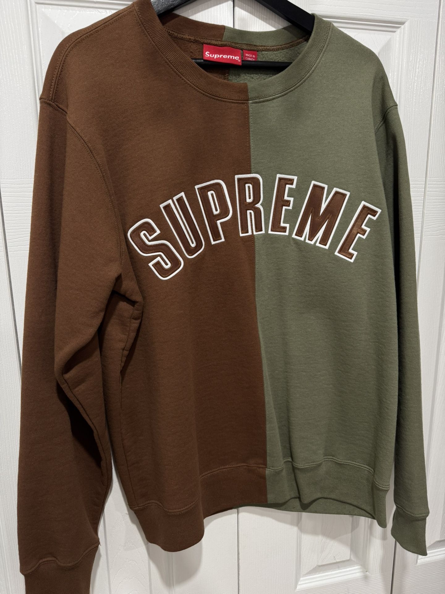 Supreme split crewneck