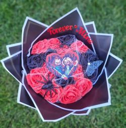 Chucky & Tiffany Horror Valentine Bouquet