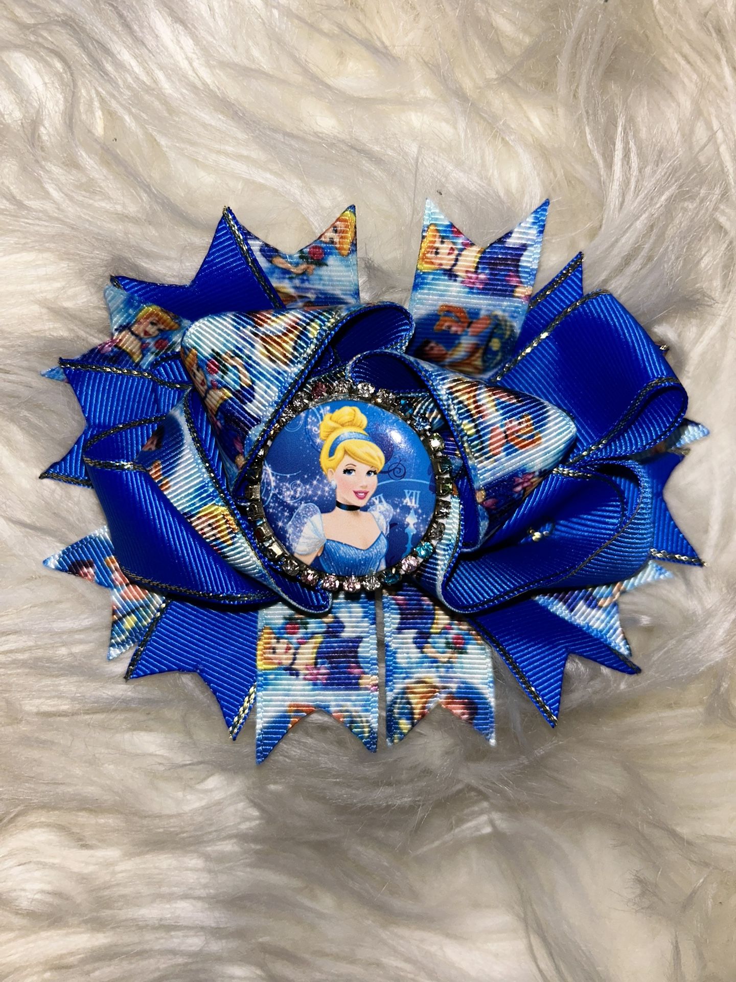 Hair bow clips