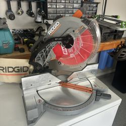 12” Ridgid Compound Miter Saw