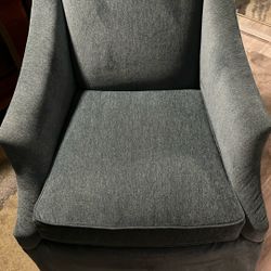 Blue Swivel Chair