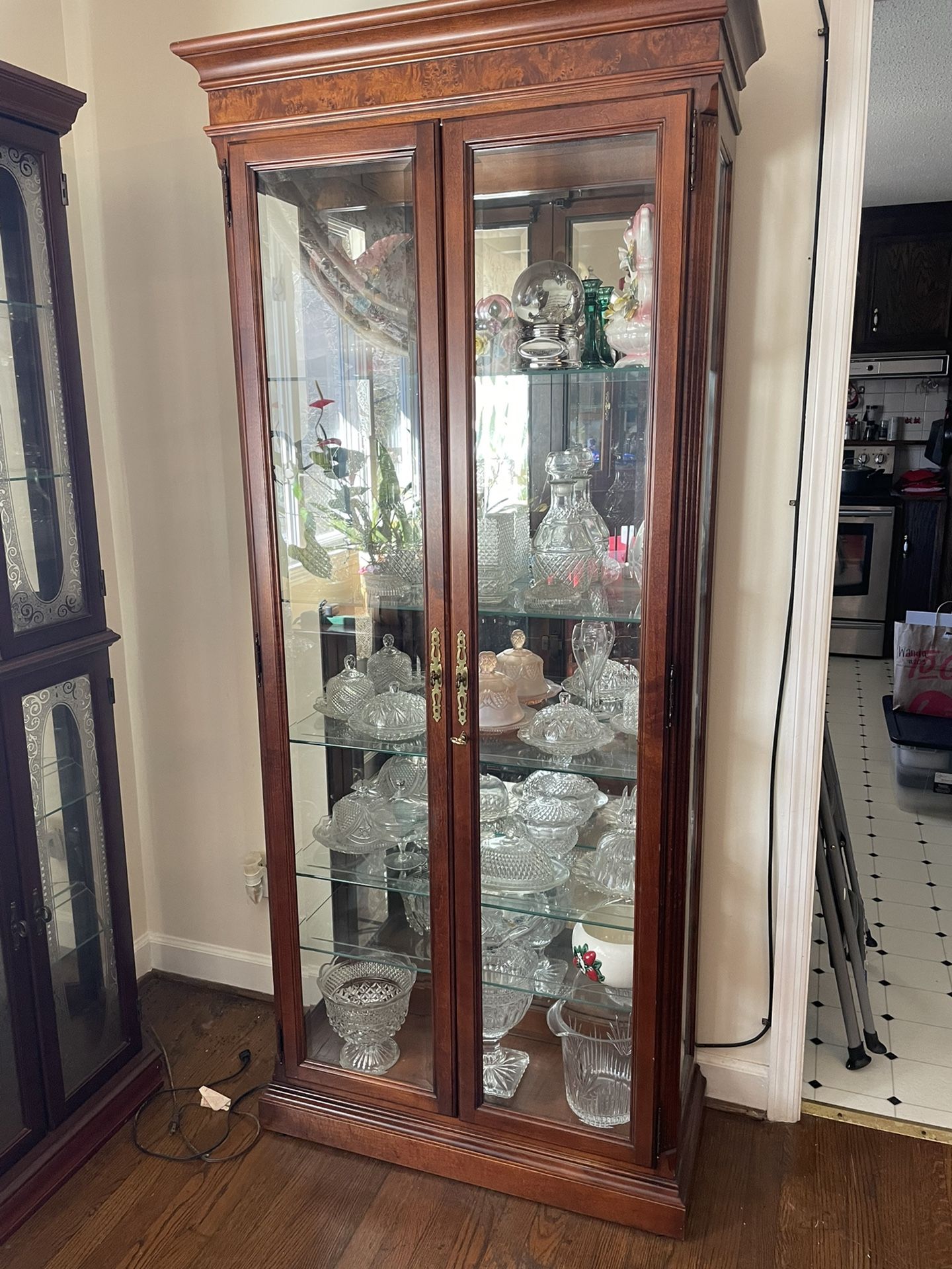 Vintage  China Cabinet By Town And Country