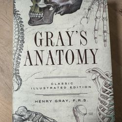 Gray’s Anatomy Hardcover Book 