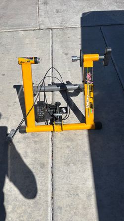 Road bike, stationary trainer