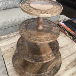 Frontgate Wooden Tiered Server