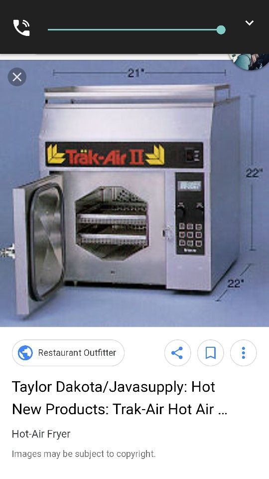 Trak Air 2 Greaseless Fryer