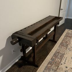 Rustic Woodworking Bench