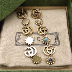 GG designer earrings