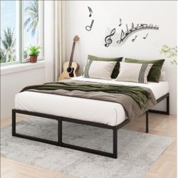 Free metal bed frame for a King-size bed like new