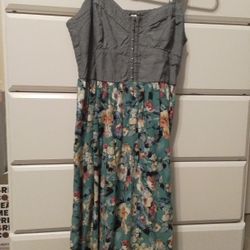 Multiple Colors Flowers Girls Size L/G