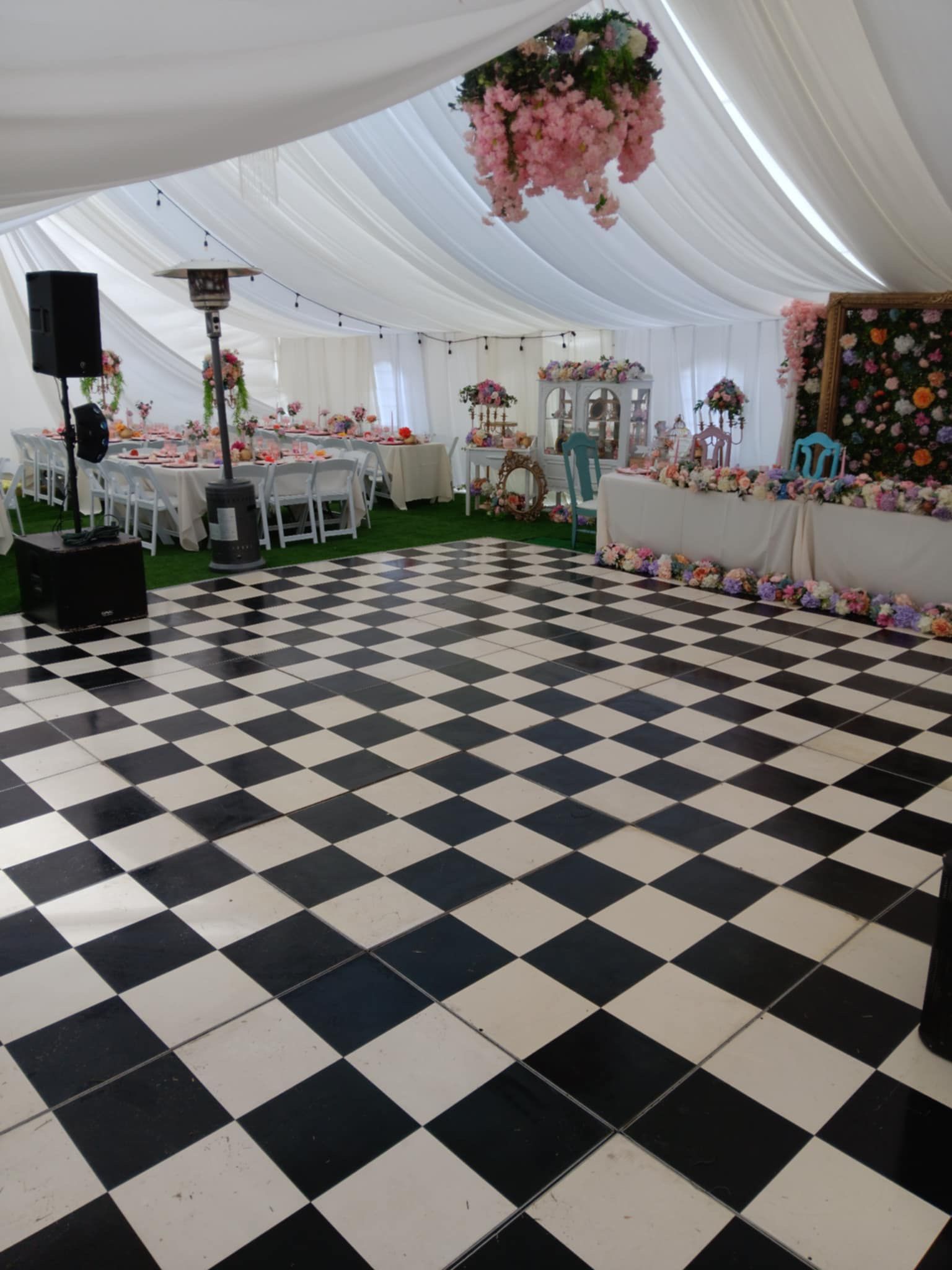Checkered Dance floor