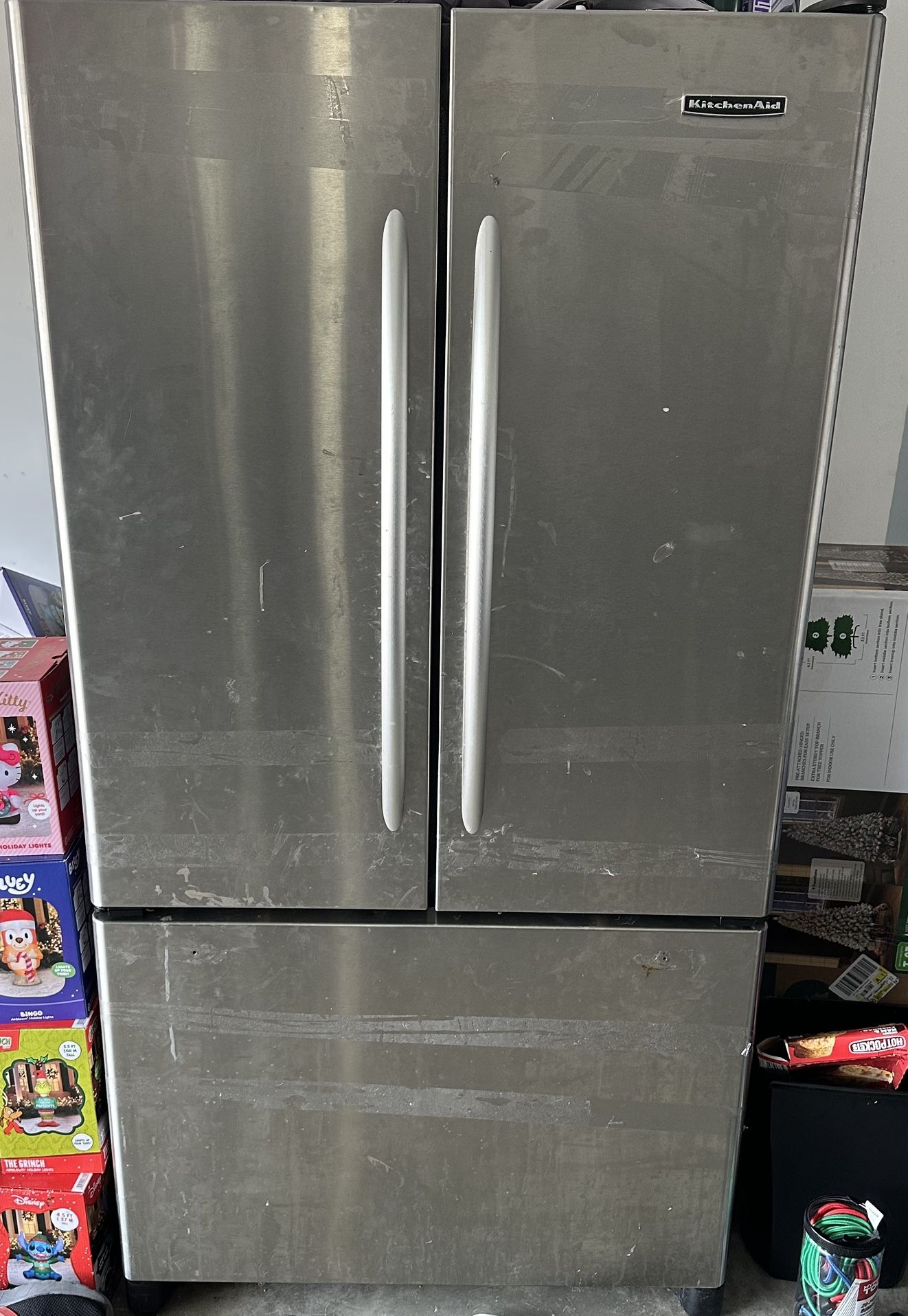 KitchenAid Stainless Steel French Double Door Refrigerator