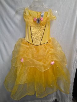 Disney Princess Belle Costume Dress Size 4-6
