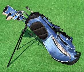 XGEN Junior Kids Youth Golf Club Set & Stand Bag RH | Ages 8-12 Fits 4’7”-5’1”