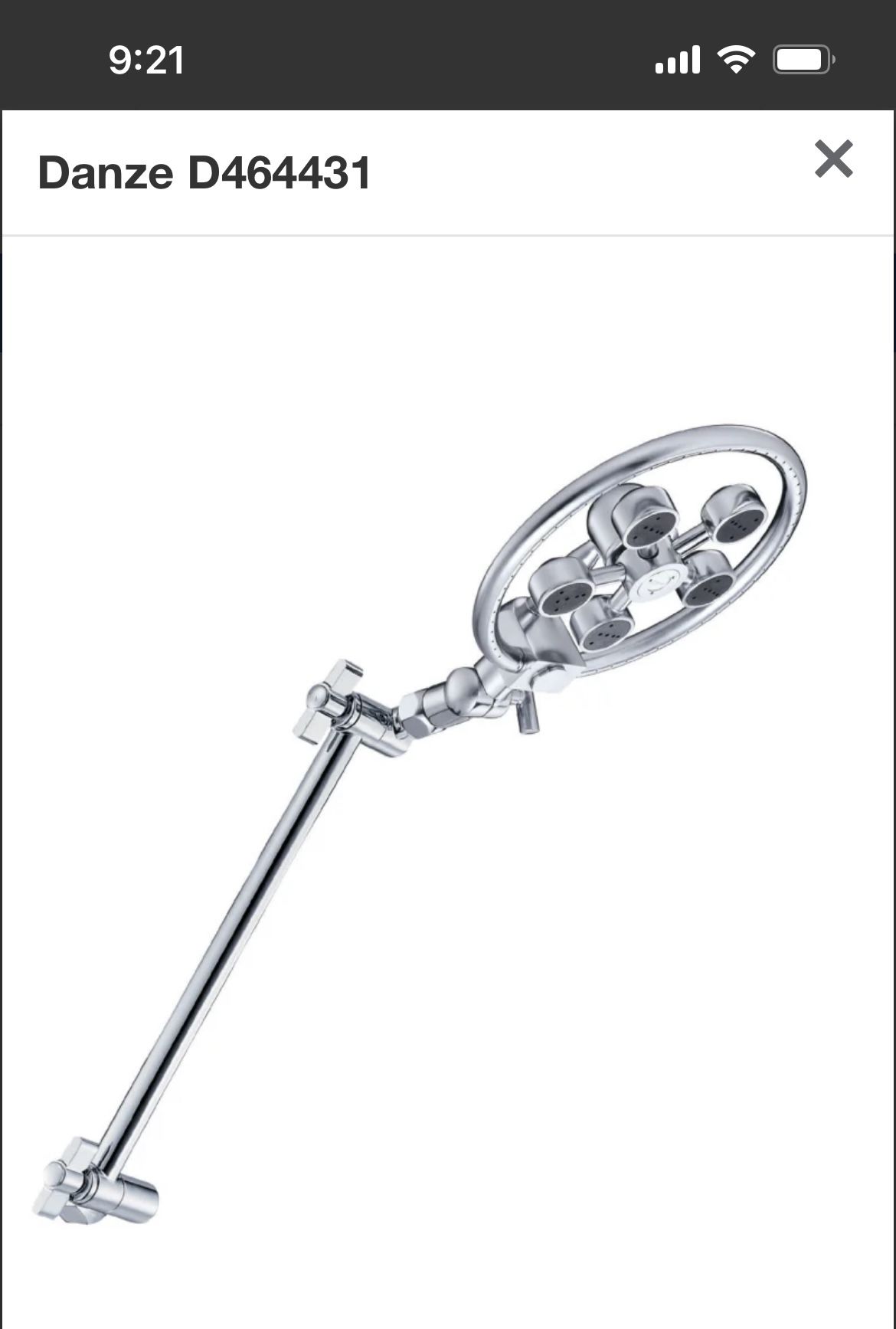 Spinning Shower Head
