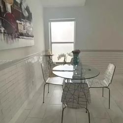 Table Set With Four Chairs Included 