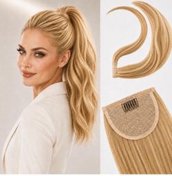 Amoy Wrap Around Ponytail Real Human Hair 90g 14"