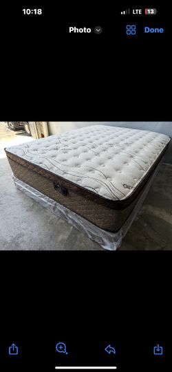 Full Size Organic Cloud Comfort Europillowtop Matres!!!