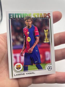 Lamine yamal topps future stars rookie 27
