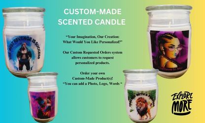 Customized Scented Candle 