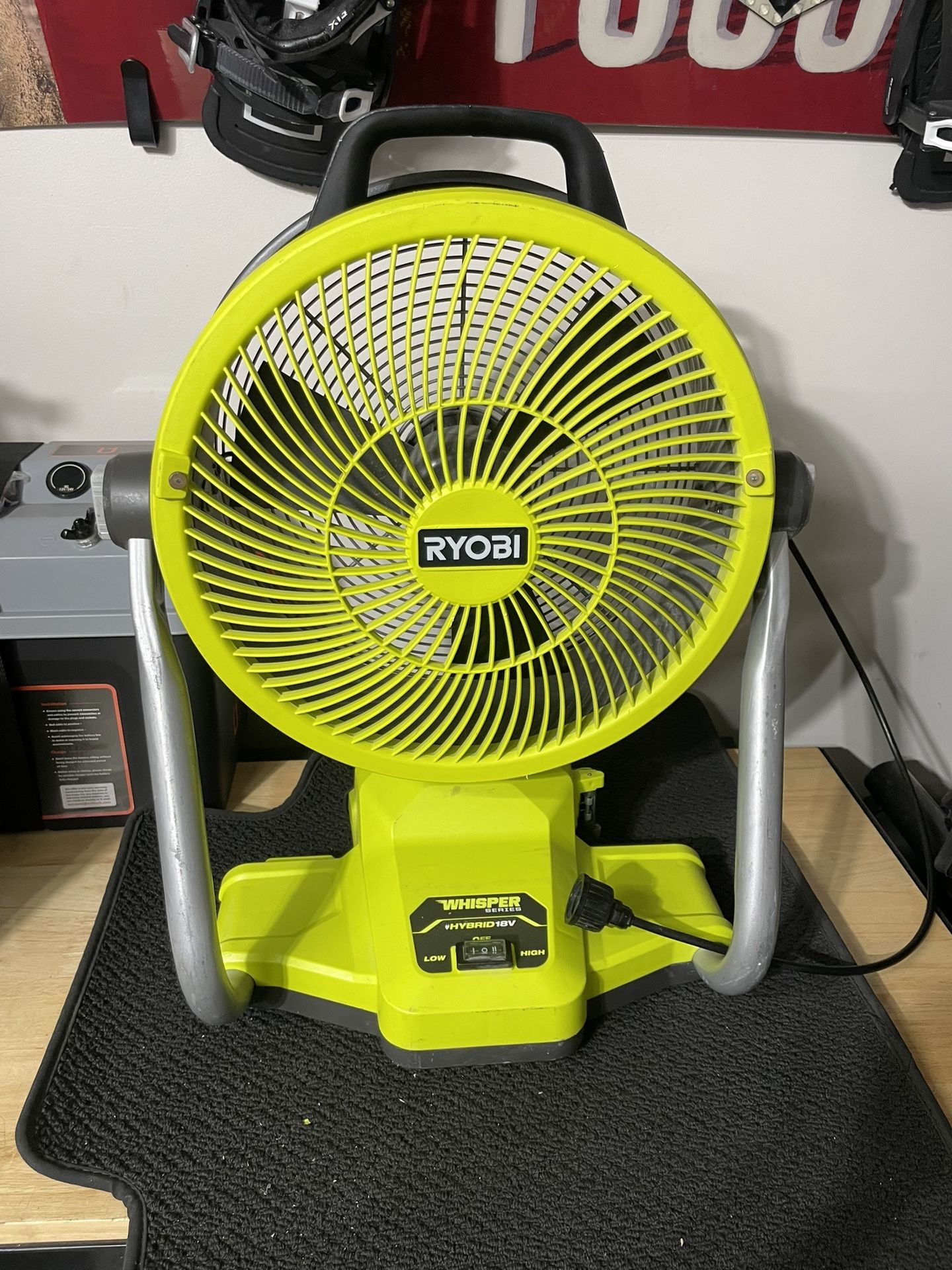 Ryobi Misting Fan