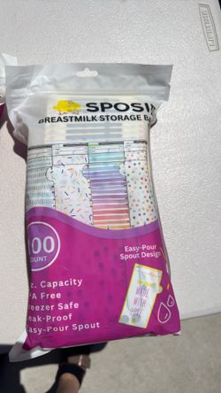 Breast milk storage Bags