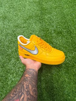 Off-White x Nike Air Force 1 Low University Gold