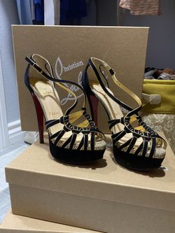 Christian Louboutin Just On 120 Glitt Size 6.5