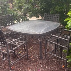 Outdoors dining set Brown Jordan