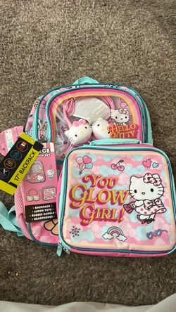 Hello Kitty 17" Backpack Set with Accessories