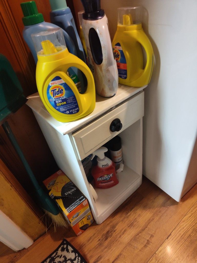 White Storage Cabinet