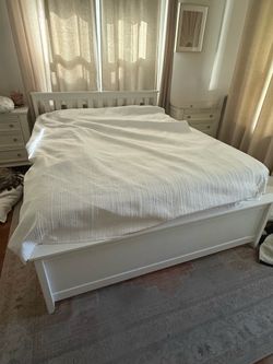 Queen bed frame