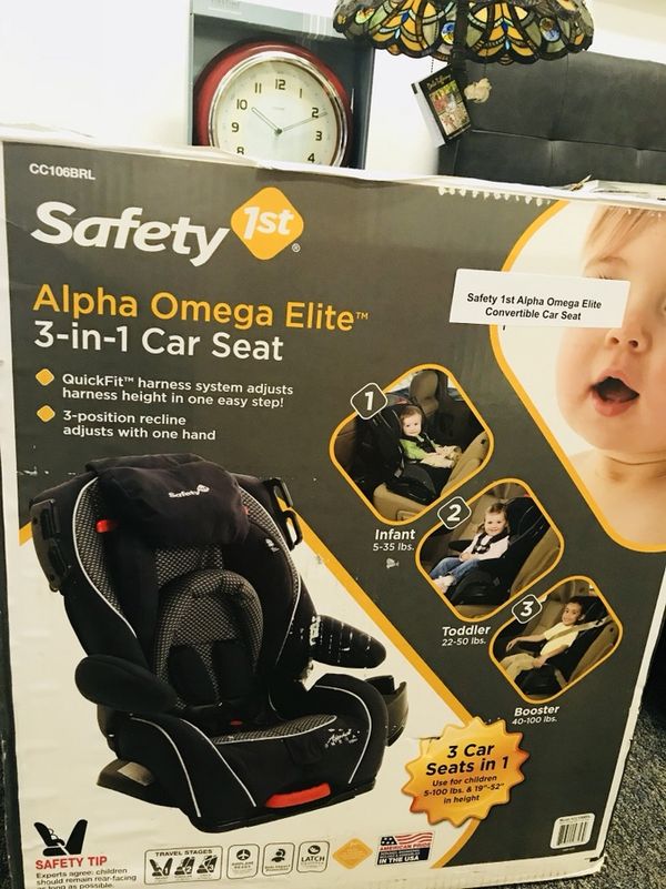 New Safety 1st Alpha Omega Elite Convertible Car Seat Bromley For In Lake Mary Fl Offerup