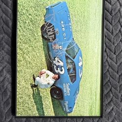 Vintage 1971 Richard Petty NASCAR Racing Postcard – Signed