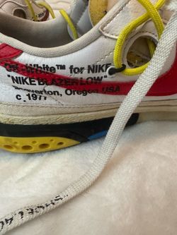 Nike blazer low off white